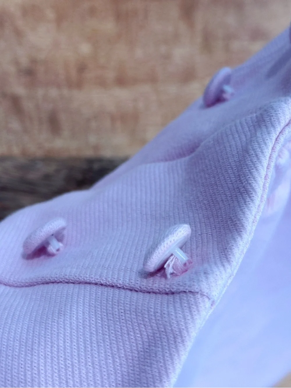 Zara girls pink button front shorts sz 6
